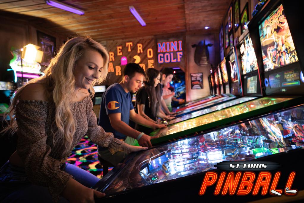 St. Louis Pinball - Pinball Arcade located inside St. Louis Escape!